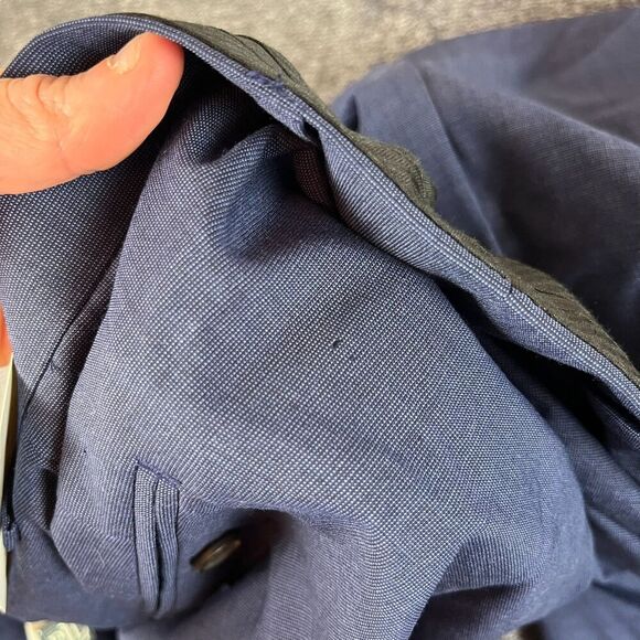 Lauren Ralph Lauren Men's 44X32 Navy Blue Ultraflex Wool Pants NWT *READ - Picture 15 of 16